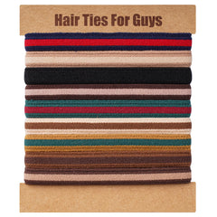 EasYoung front packaging showing nine braided hair ties and masculine design benefits