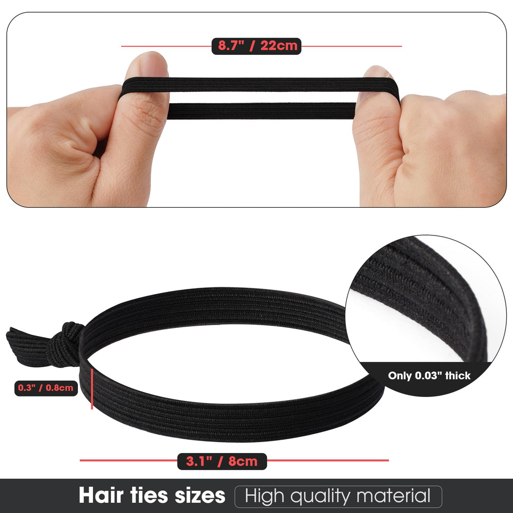 EasYoung hair tie holding a man's bun and offering secure all-day hold