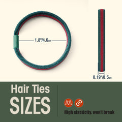 EasYoung holding a secure bun in thick hair for active movement hold