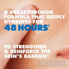 Eau Thermale Avène ingredient label highlighting hyaluronic acid and Vitamin B3 benefits