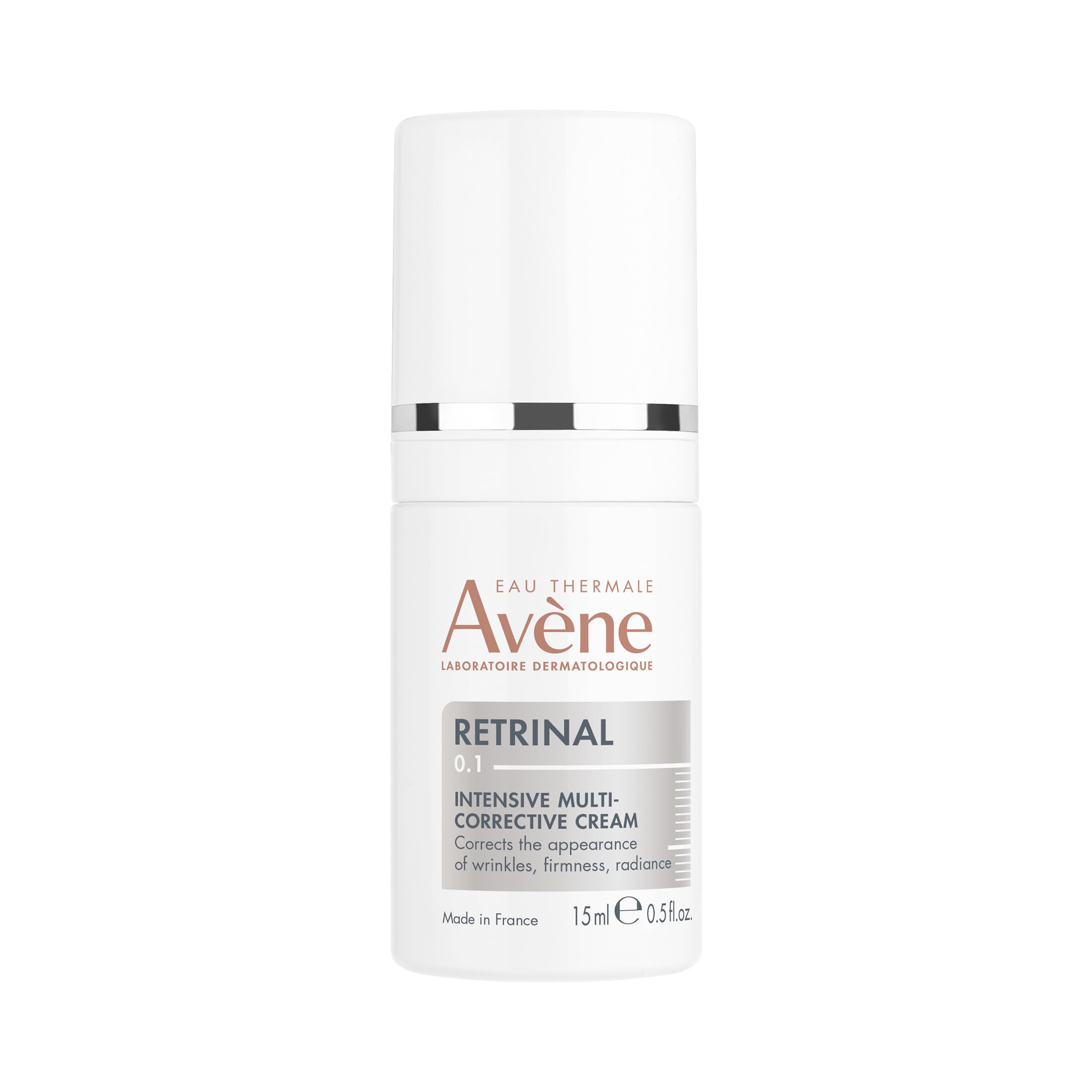 Eau Thermale Avène front tube showing product branding and compact size benefit