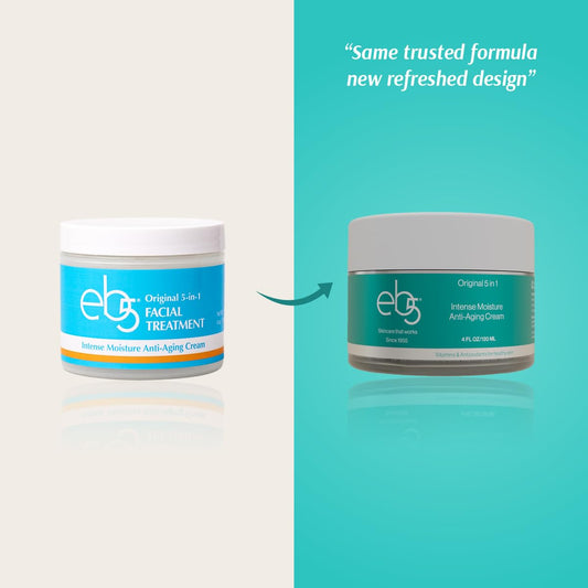 eb5 open jar close-up of whipped texture, highlights smooth application
