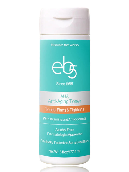 eb5 toner front packaging showing bottle and label benefits