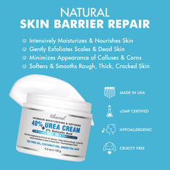 Ebanel cream close-up swirl highlighting rich emollient texture and hydration