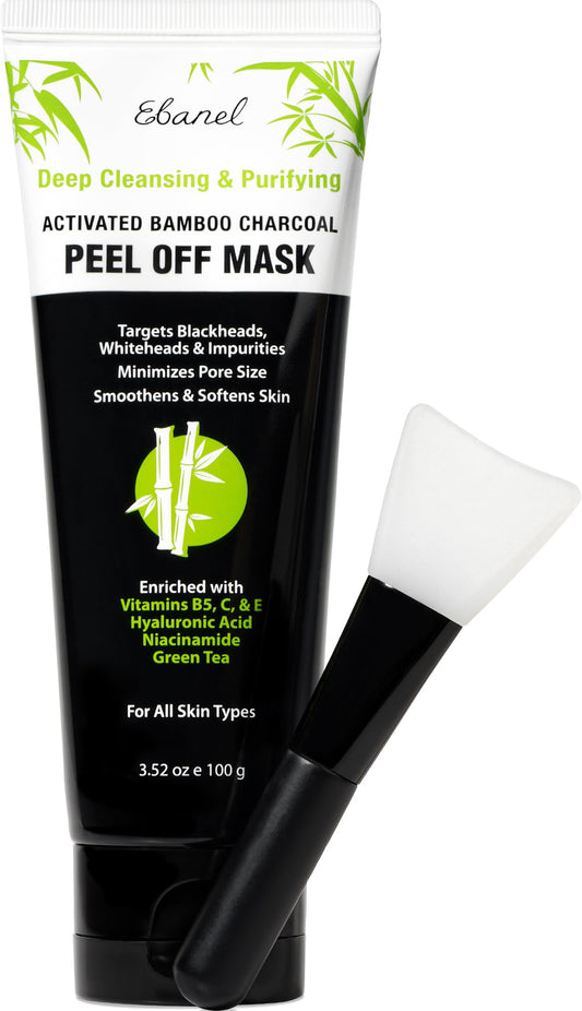 Ebanel front packaging showing product and benefits for clearer pores
