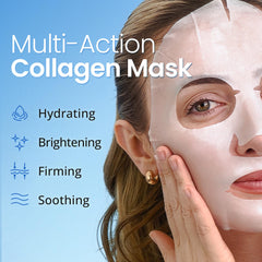 Ebanel single sheet mask unfolded ready to apply for hydration