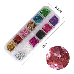 EBANKU top-down view of all 24 star colors displaying color variety benefit