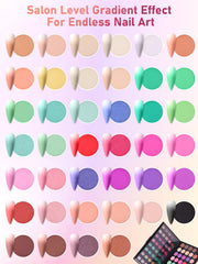 EBANKU applicator brushes set showing double-ended sponges for precise blending