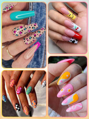 EBANKU painted nail detail showing smooth strokes and high pigment coverage