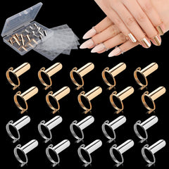 EBANKU front packaging displaying rings and adhesive tabs for instant styling