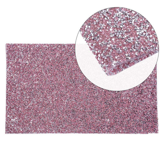 EBANKU front view of mat showing decorative rhinestones and clean workspace benefit
