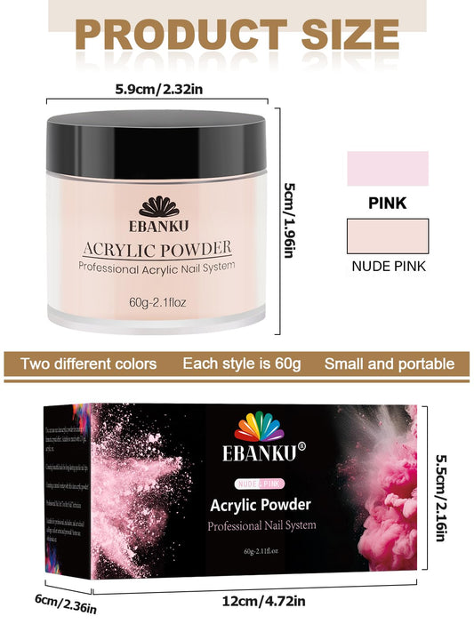 EBANKU close-up of powder texture highlighting smooth application benefit
