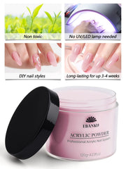 EBANKU powder forming bead on brush for easy sculpting and control