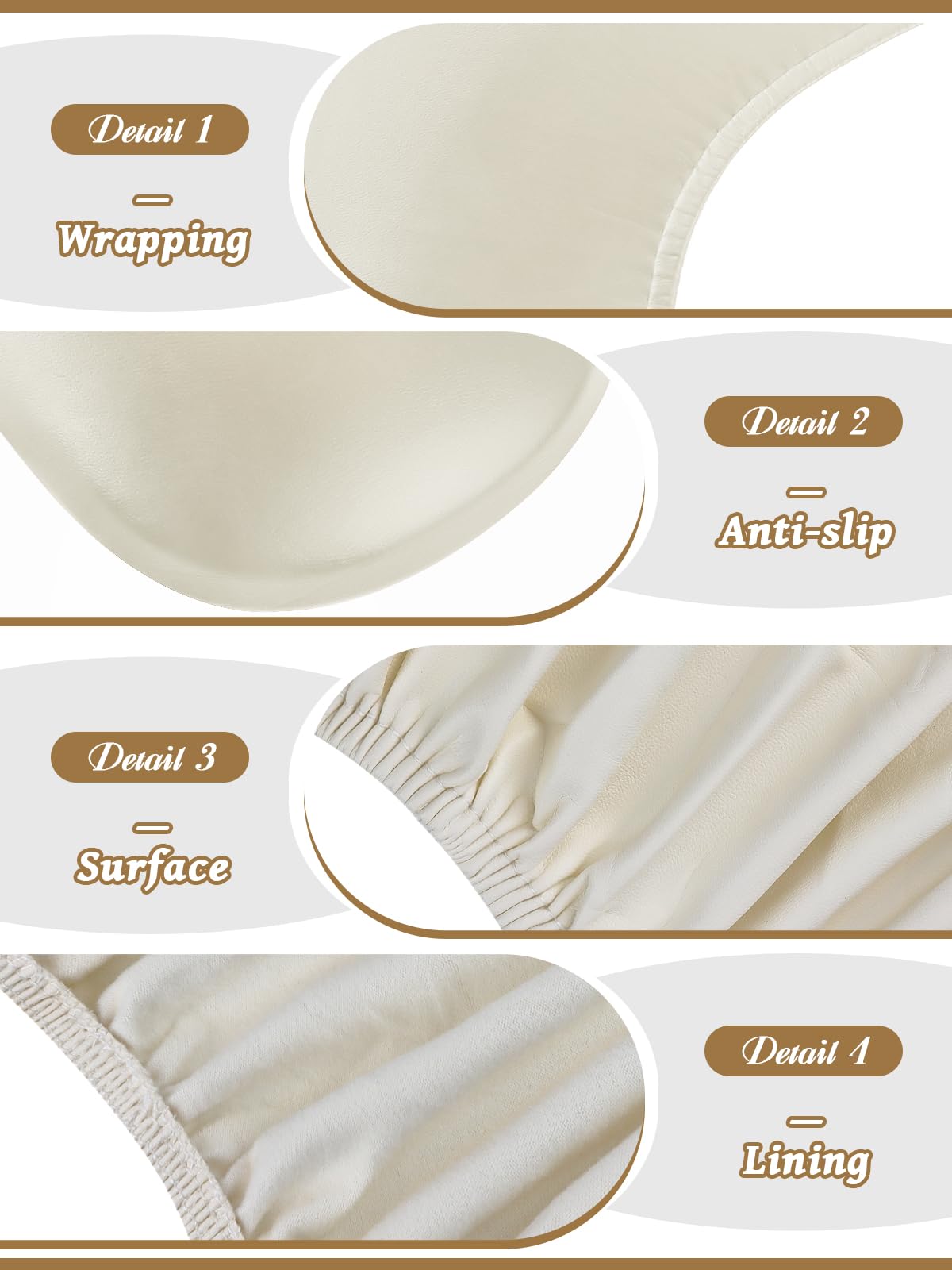 EBANKU side profile showing thin protective layer and preserved cushion
