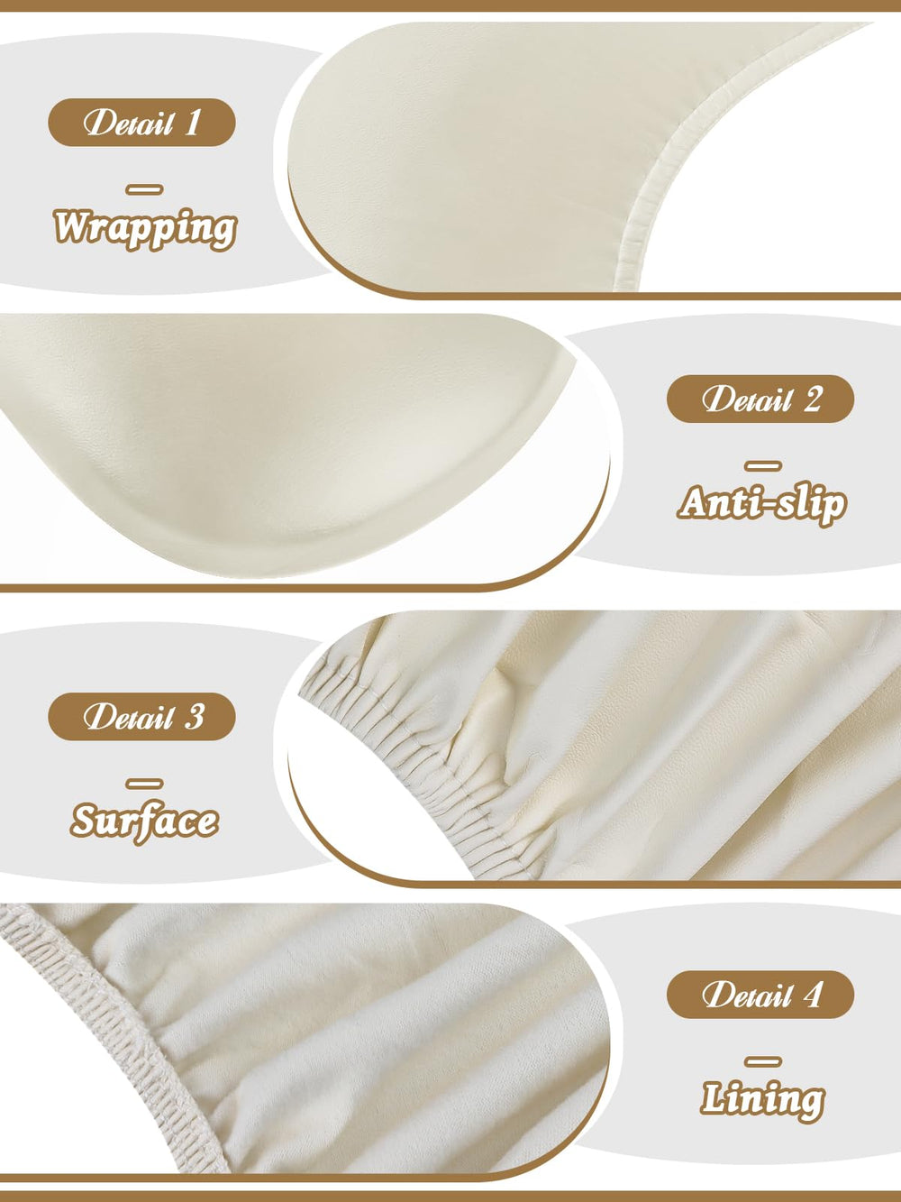 EBANKU side profile showing thin protective layer and preserved cushion