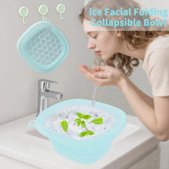 EBIGIC bowl with herbal ice infusion showing soothing, refreshing treatment