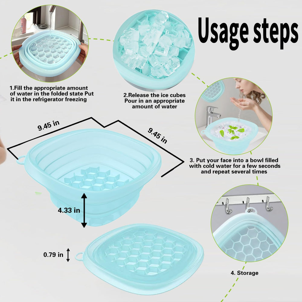 EBIGIC honeycomb ice tray closeup highlighting easy-release 36-ice benefit