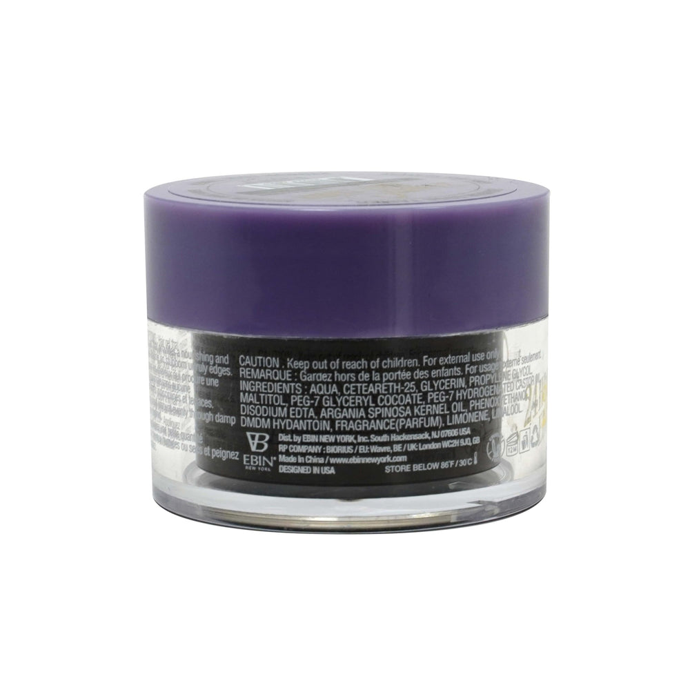 EBIN NEW YORK open jar close-up showing gel texture and quick-dry benefit