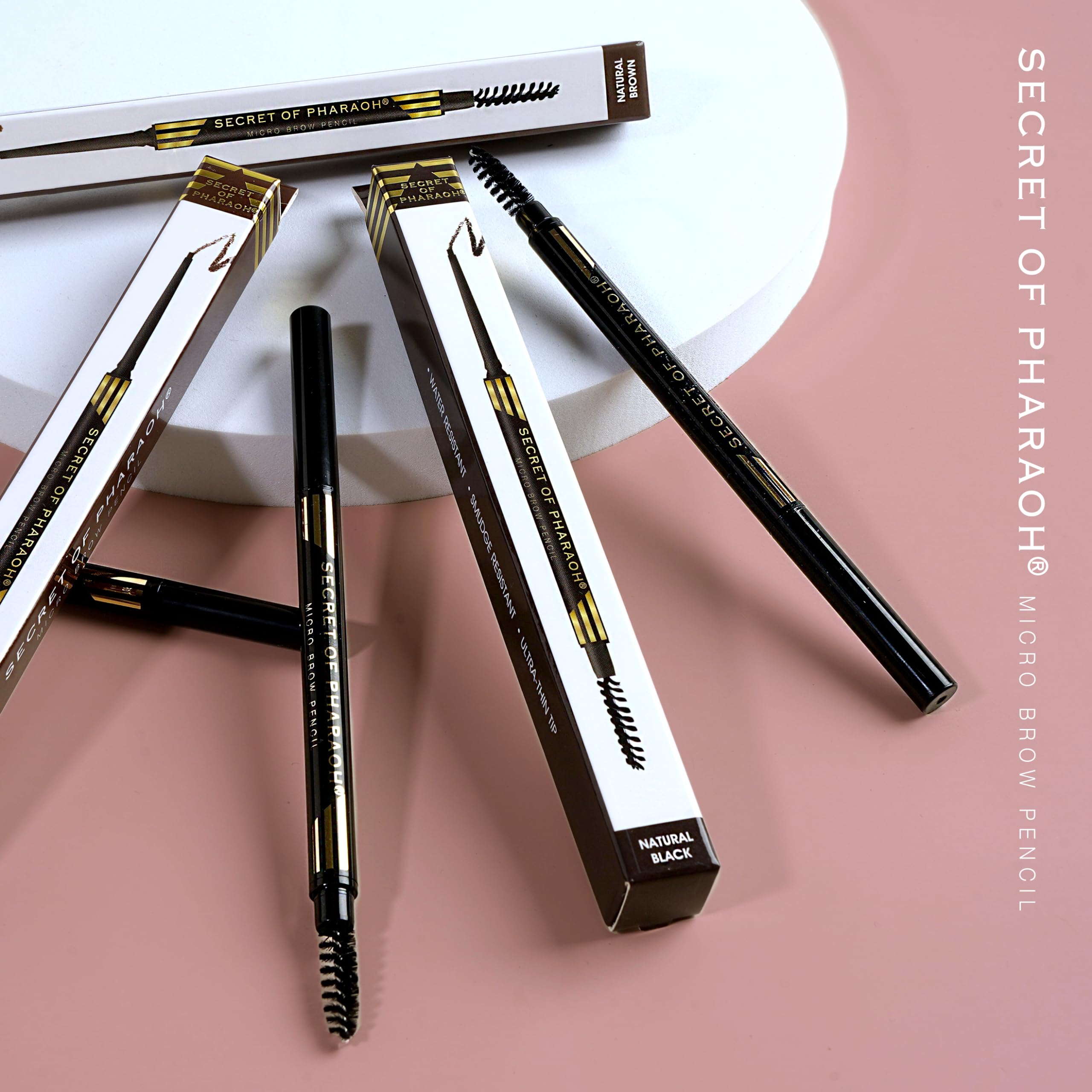 EBIN NEW YORK pencil held in hand to show compact scale