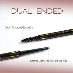 EBIN NEW YORK natural brown swatch strokes showing true color