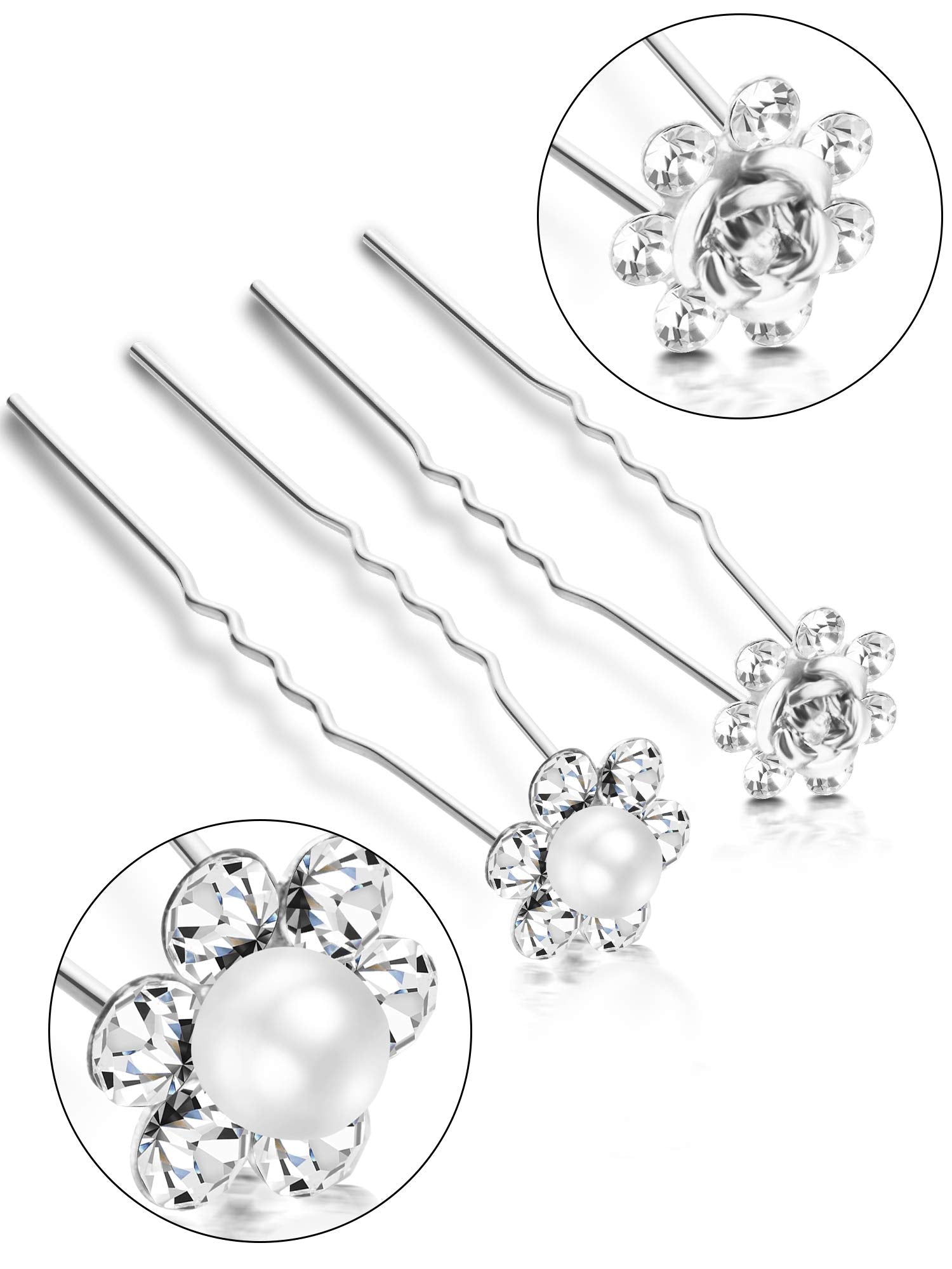 EBOOT pearl and crystal pin close-up showing elegant pearl accents for classic looks