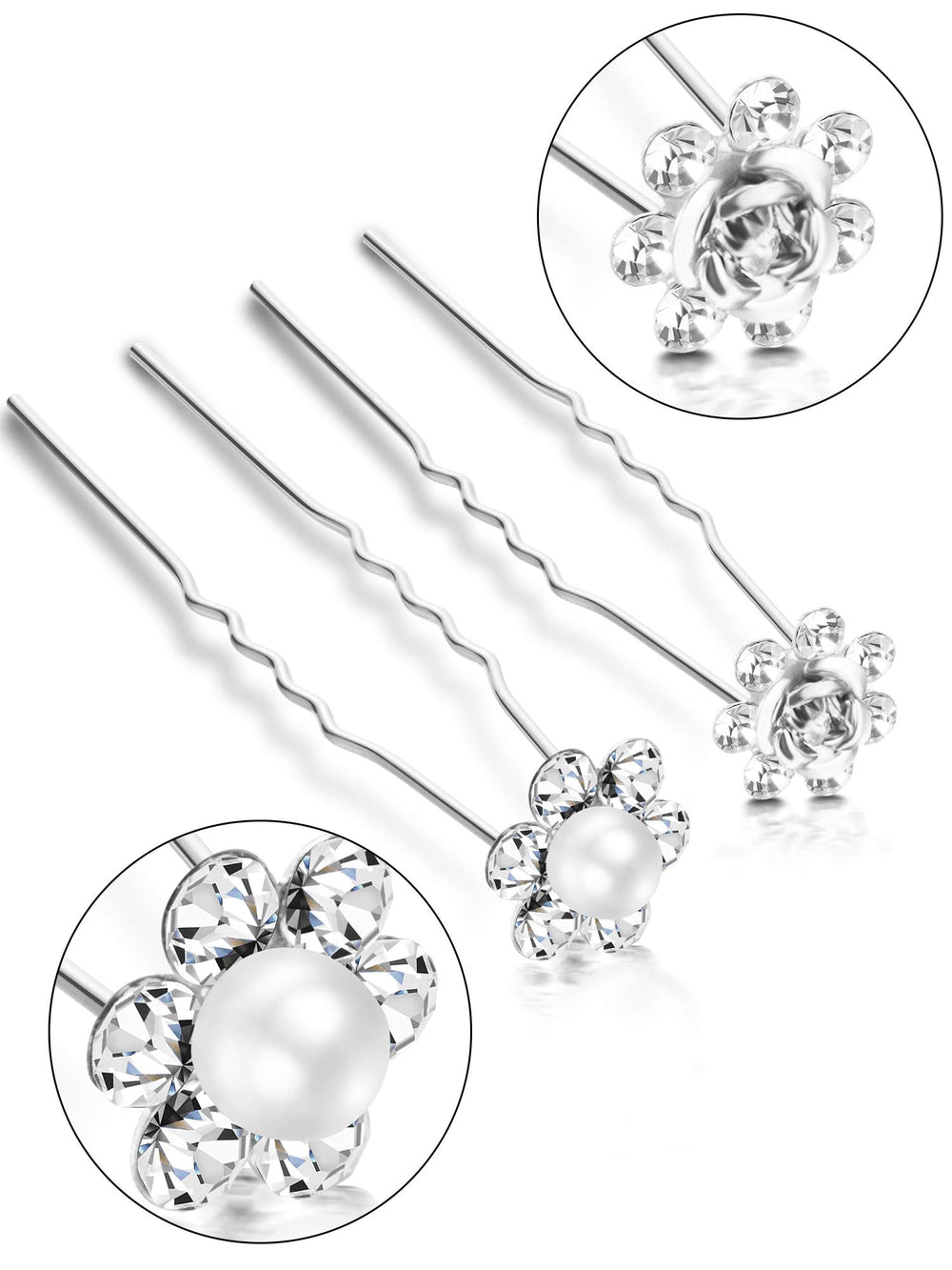 EBOOT pearl and crystal pin close-up showing elegant pearl accents for classic looks