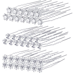 EBOOT front packaging showing 40-piece silver hair pins and organized box benefits styling readiness
