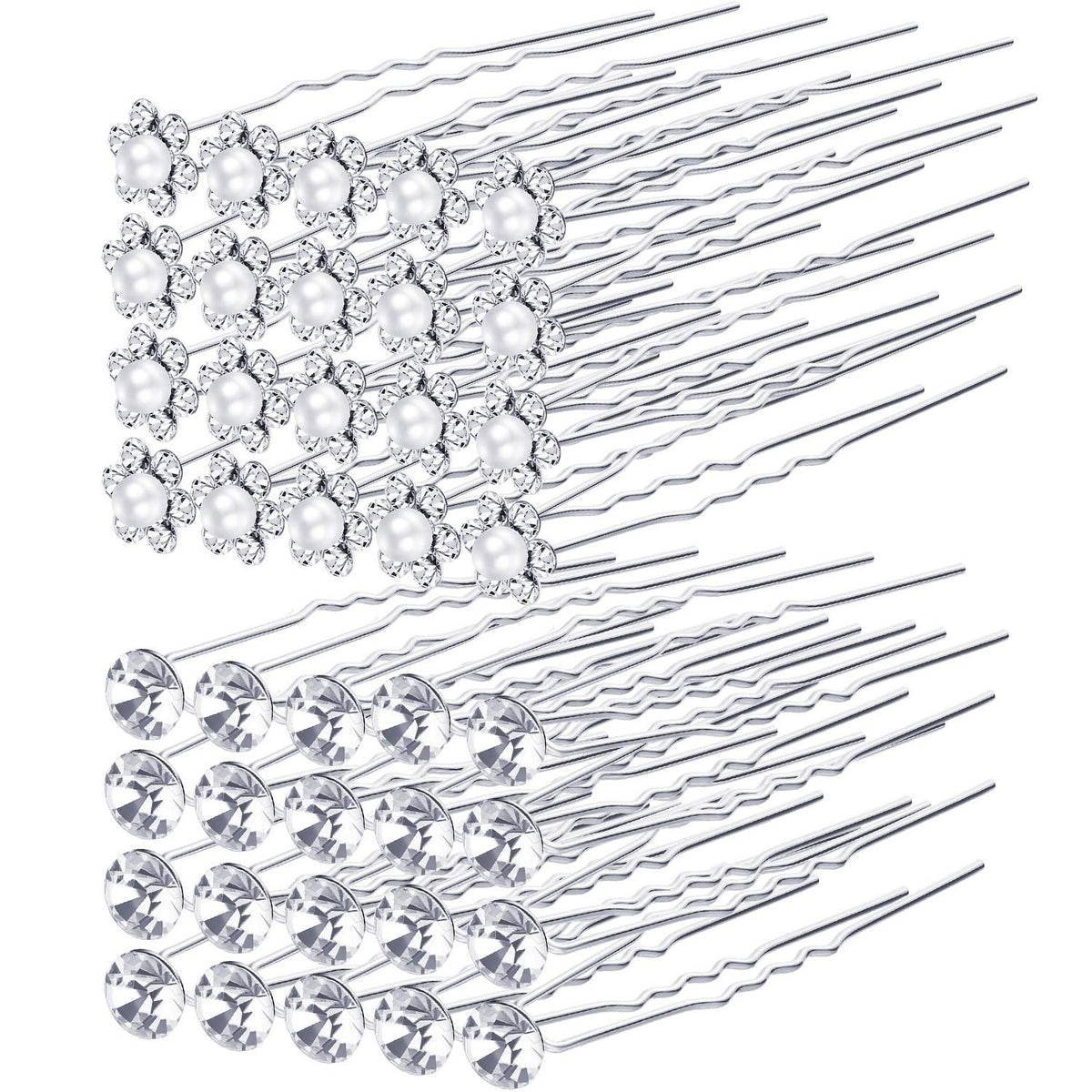 EBOOT front packaging showing 40 bridal hair pins and easy kit benefit
