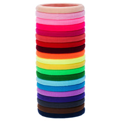 EBOOT front packaging showing 20 multicolor hair ties and benefits
