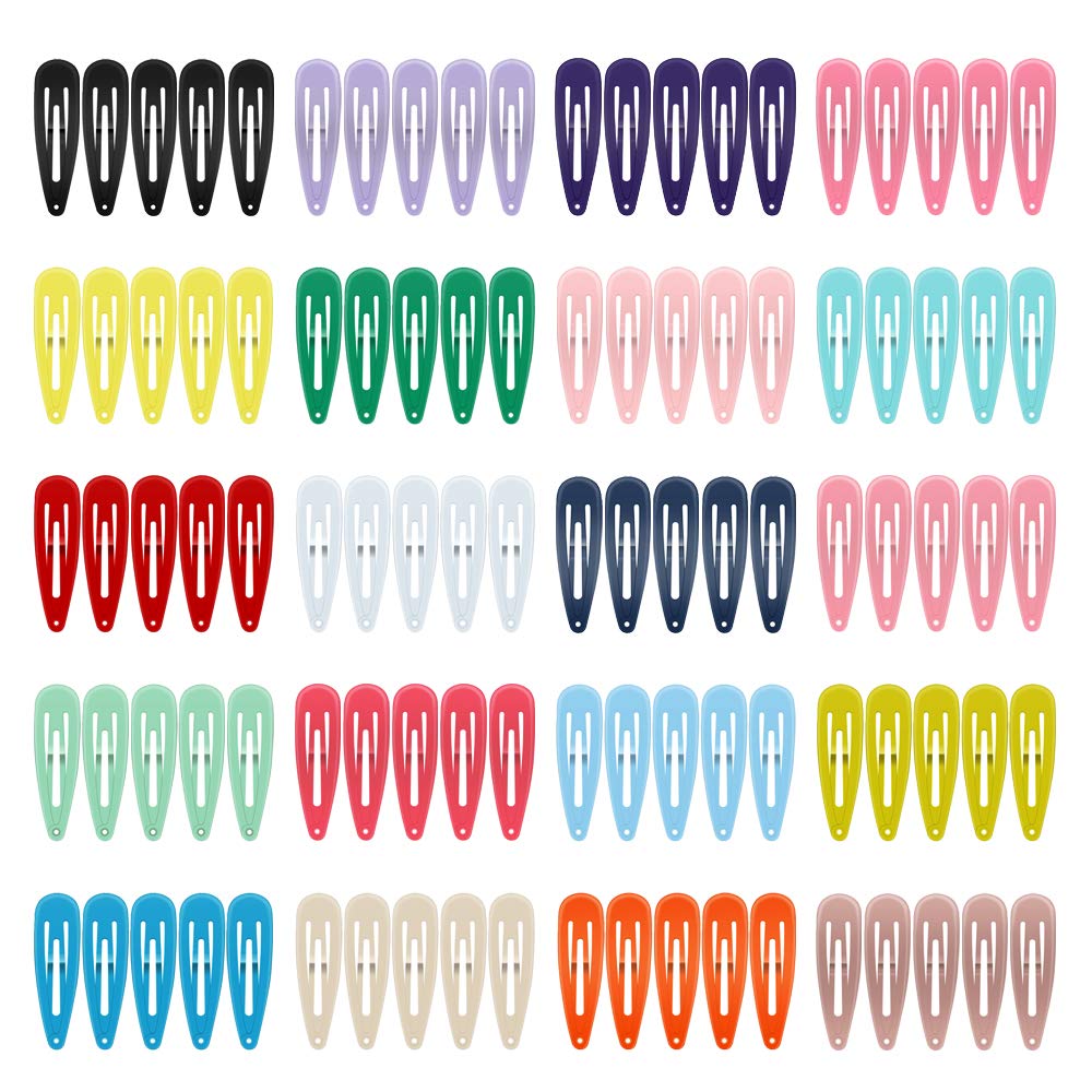 ECADY front view showing 100-pack colorful clips and neat packaging benefit organization