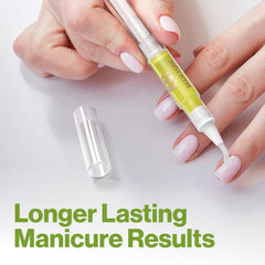 ECCO PURE brush-tip pen closed demonstrating compact, mess-free design
