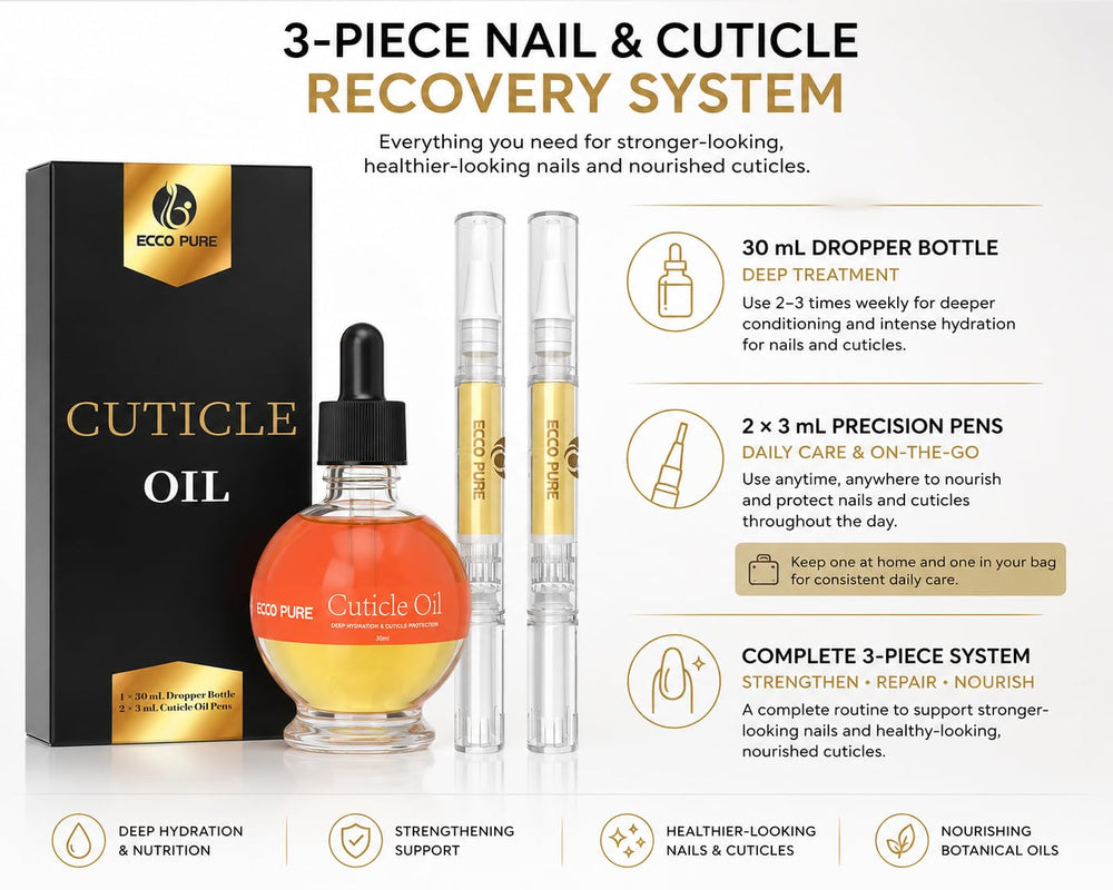 ECCO PURE hand and foot routine scene showing versatile care benefit