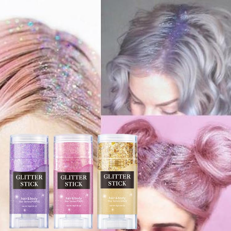 ECDMKF model wearing glitter at concert shows long-lasting performance shine