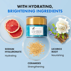 Eclat Skincare open jar texture close-up demonstrating lightweight hydration
