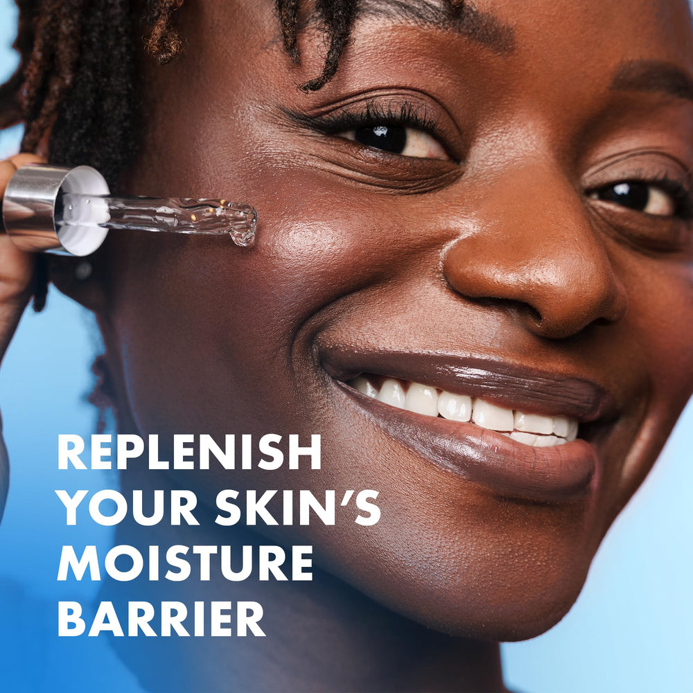 Eclat Skincare label detail showing concentration and clean formula