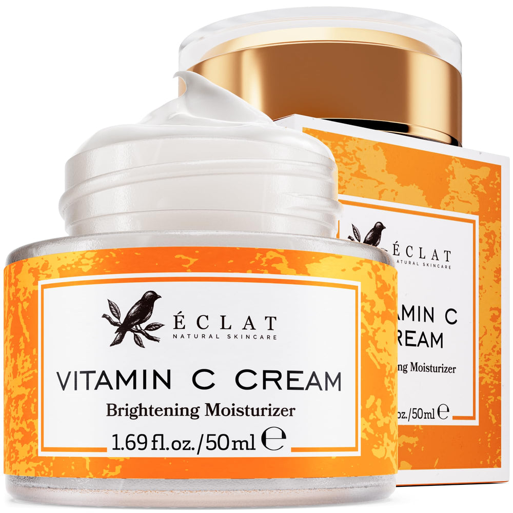 Eclat Skincare front jar showing packaging and clean benefits