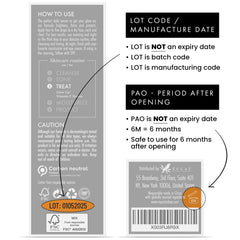 Eclat Skincare boxed packaging front view for gifting or storage
