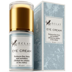 Eclat Skincare front packaging showing 30ml tube and clear labeling for easy identification