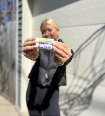 Eco Lips lifestyle shot in a bag showing on-the-go natural protection