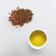 Eco Style 8 oz jar in hand to illustrate compact size and portability