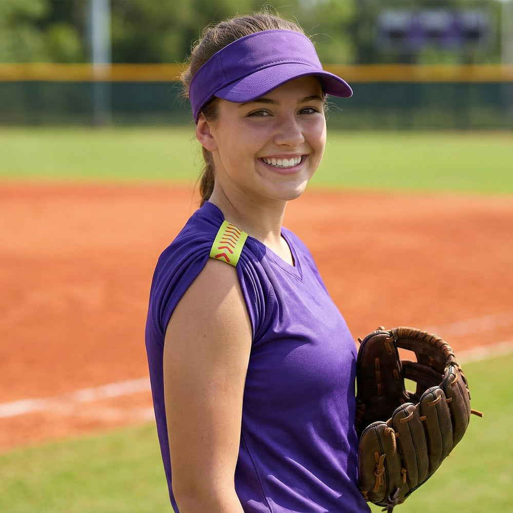 EcoBrisa sleeve holders worn in outdoor training offering distraction-free play