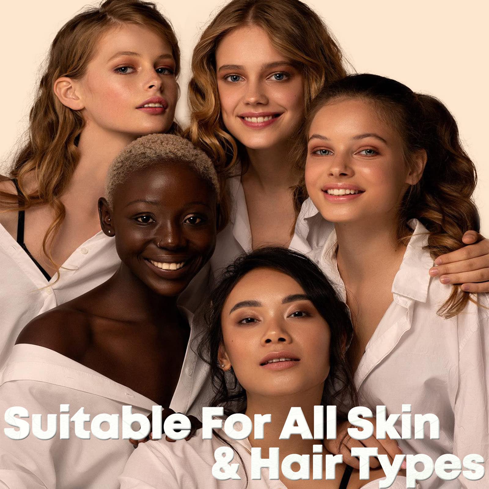 ECOFAN finished look in mirror showcasing natural chestnut brown and confidence