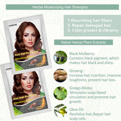 ECOFAN shampoo texture close-up showing creamy consistency for even coverage