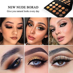 ecofavor DE'LANCI open top view showing 15 shades for versatile looks