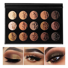 ecofavor DE'LANCI front view showing compact palette for travel convenience