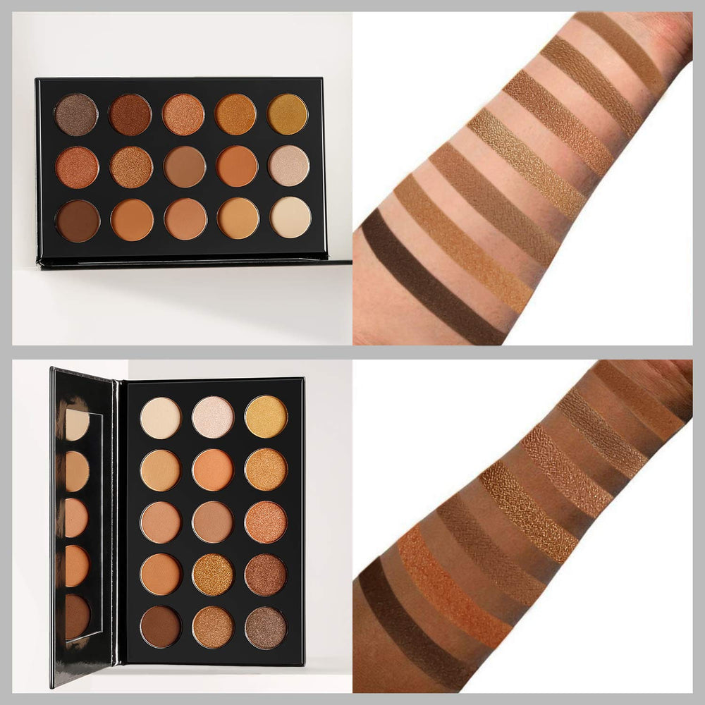ecofavor DE'LANCI close-up shimmer shade reflecting light for luminous lids