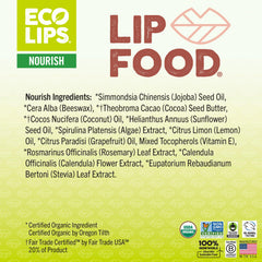 Eco Lips balm being applied for instant softness and comfortable wear