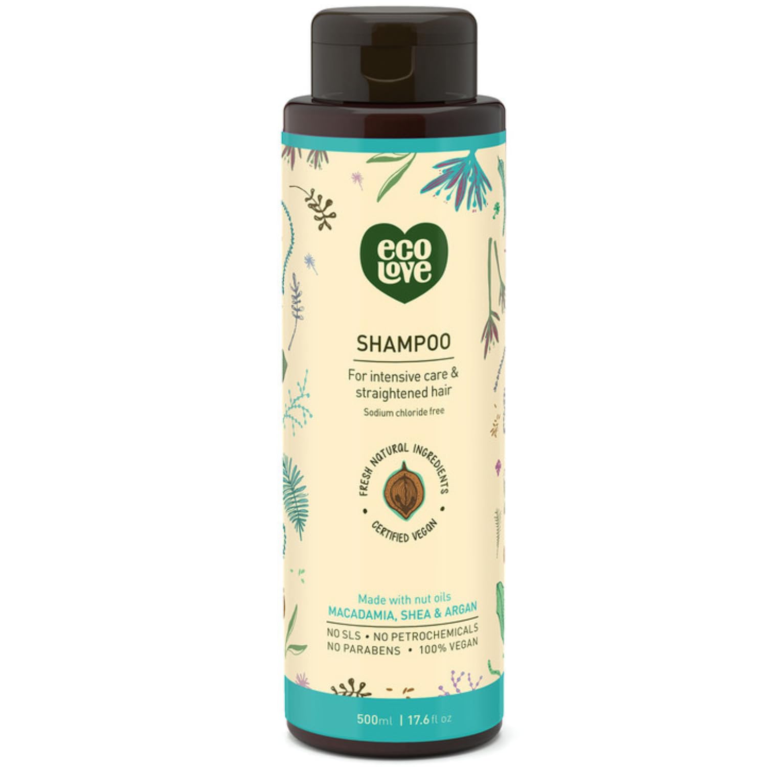 ecoLove front bottle displaying clean branding and ingredient clarity