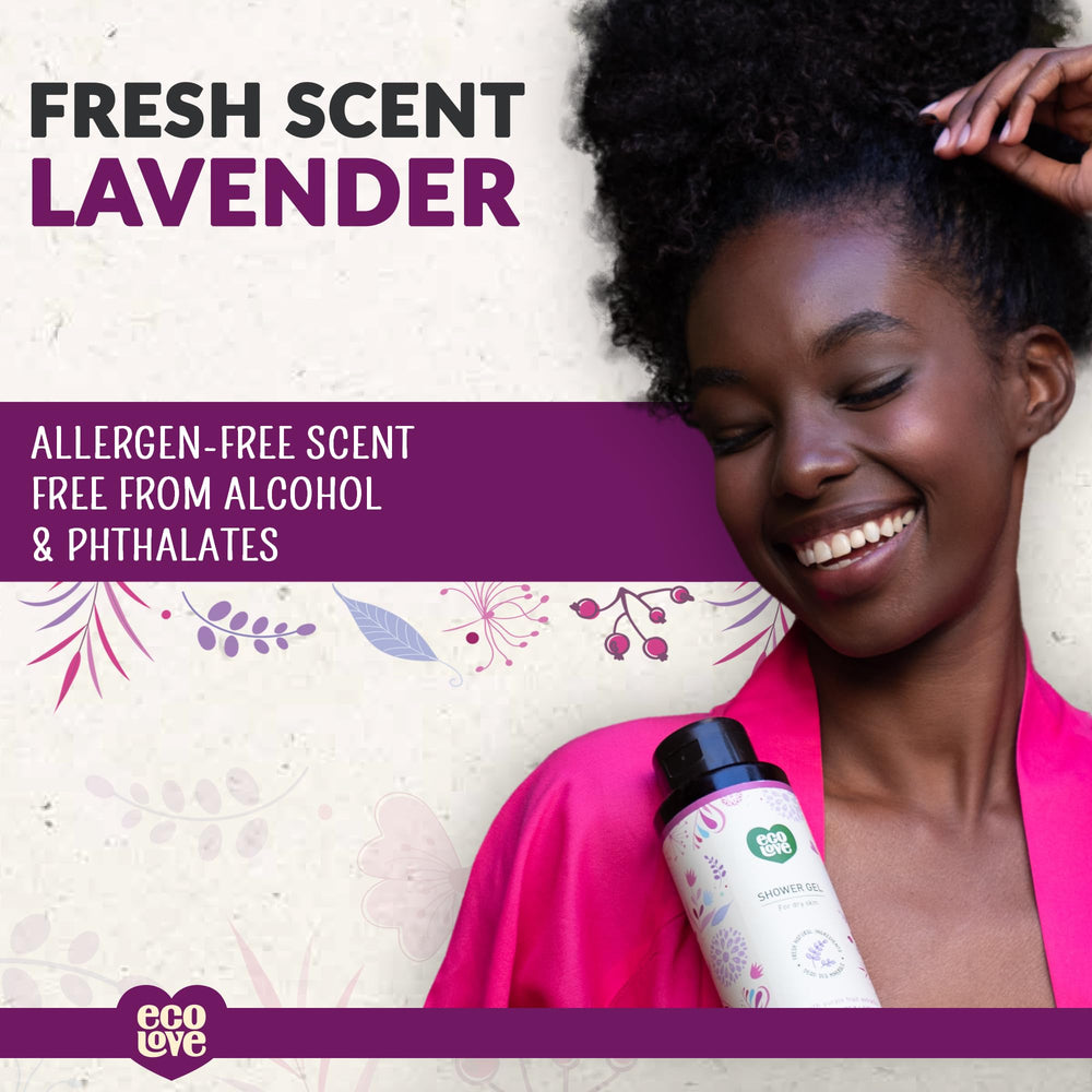 ecoLove gel texture on hand demonstrating moisturizing feel