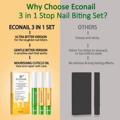 Econail lifestyle image of family using kit to establish a positive routine
